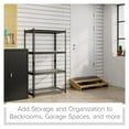 thumbnail image 6 of Iron Horse 2300 Riveted Steel Wire Deck Shelving 4-Shelf Unit, 18D x 36W x 60H, Black, 6 of 19