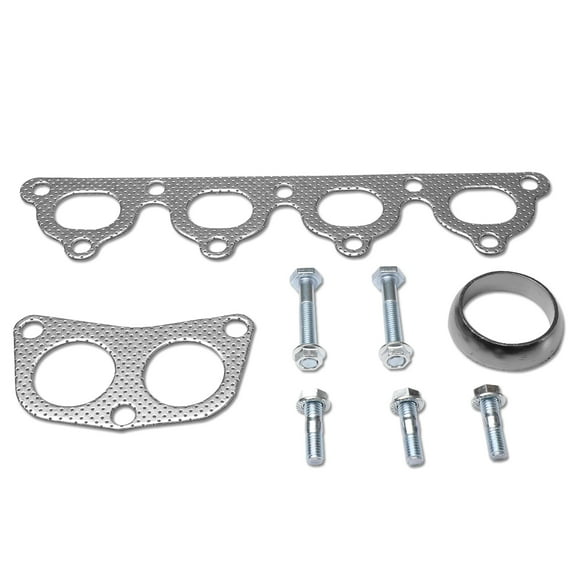 DNA Motoring GKTSET-HC88 For 1988 to 2000 Honda Civic / CRX / Del Sol 1.5L 1.6L D15 D16 SOHC Engine Aluminum Exhaust Manifold Header Gasket Set 89 90 91 92 93 94 95 96 97 98 99