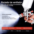 thumbnail image 5 of Pistola Para Pintar Labg De Gravedad Neumatica Con 3 Boquillas Plata rojo, 5 of 5