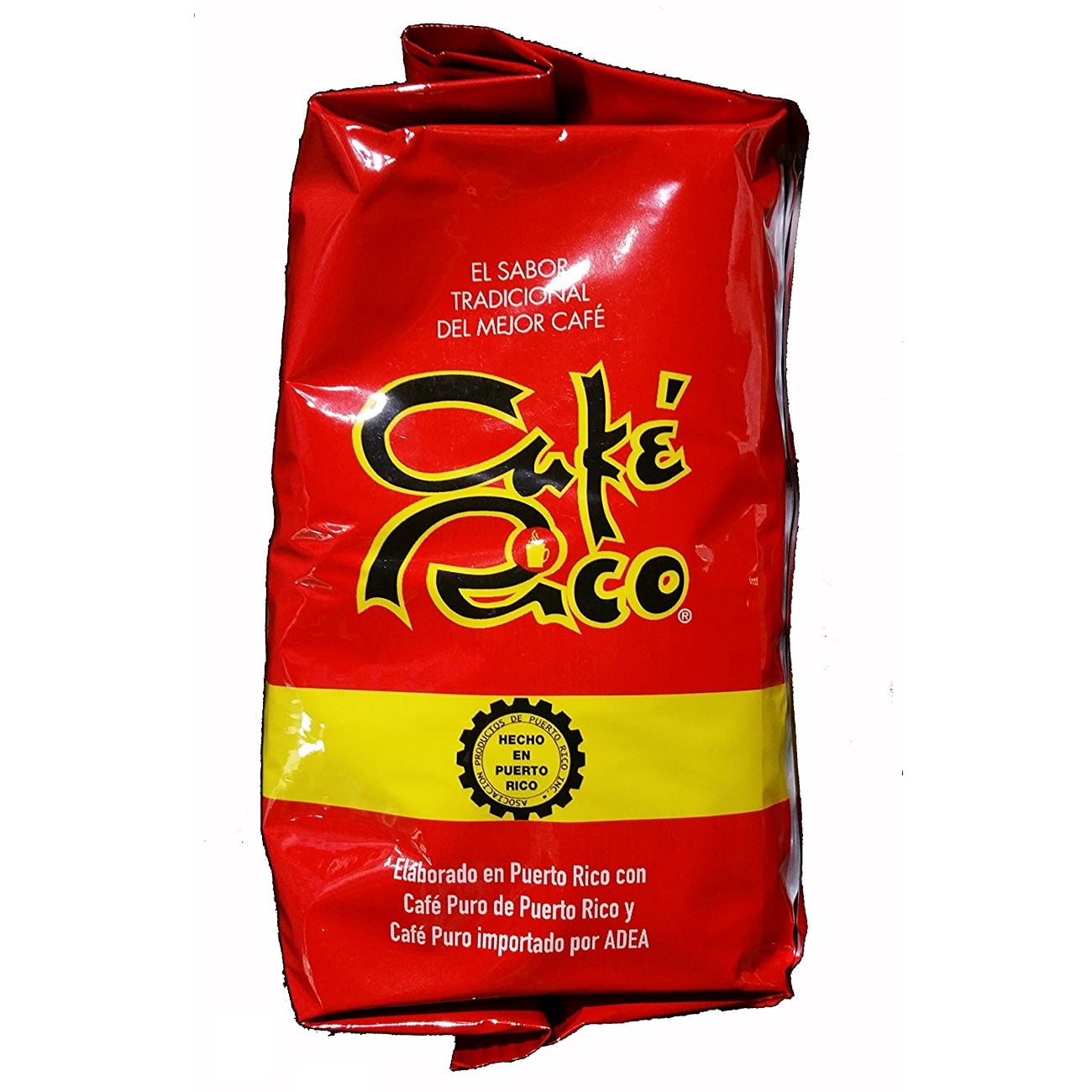 Cafe Rico Coffee Medium-Dark Roast Ground Coffee, 14 Ounce Bag, Pack of 4
