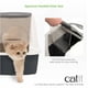 thumbnail image 2 of Arenero cerrado para gato - Gris (Cat Litter Pan), 2 of 4