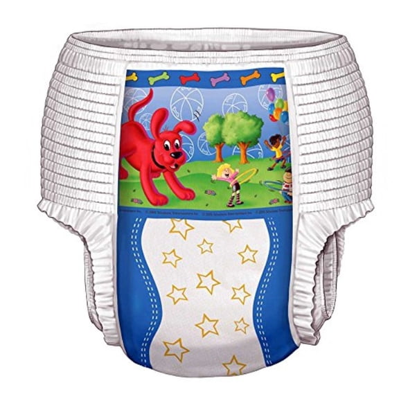 Curity Toddler Pull-On Training Pants for Boys, Size Medium (Under 34 lbs), 26
