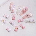 thumbnail image 3 of 10Pcs Little Rabbit Nail Jewelry Cute Cartoon Nail Decorations for Beautiful And Charming Nails Accessories, 3 of 8