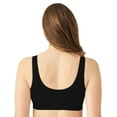 thumbnail image 2 of Wacoal B Smooth Front Close Mastectomy Bralette 32B Black 835475, 2 of 3