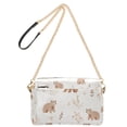 thumbnail image 2 of FORMRS Women Crossbody Purse with Chain Strap Vegan Leather Shoulder Handbag, Gray Bears, 2 of 7