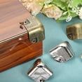 thumbnail image 4 of 6 Pcs Decorative Box Corner Covers, 37mm Metal Edge Guard, Bronze, 4 of 6
