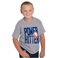 thumbnail image 5 of Baseball Player Power Hitter Fan Boys Kids T Shirt Tees Tops Teen Brisco Brands M, 5 of 6