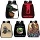 thumbnail image 2 of Nueva Mochila mandaloriana de Disney para niños de 35cm, Mochila de viaje impermeable de gran capacidad 3D para bebés Yoda, Mochila escolar para niños Gao Jinjia LED, 2 of 2