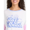 thumbnail image 4 of Disney Stitch Women's Sleep Tee, Sizes XS-3X, 4 of 5