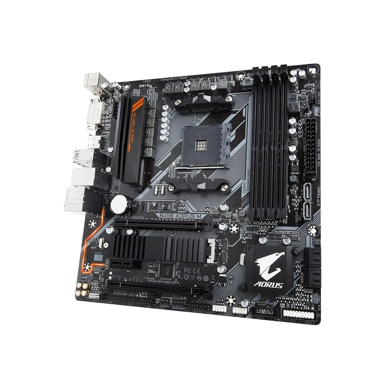 GIGABYTE B450 AORUS M (AMD Ryzen AM4/Micro ATX/M.2 Thermal Guard