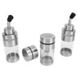 thumbnail image 1 of Spice Container, Large Capacity Rust Resistance Seasoning Containers Stainless Steel Easy To Clean Simple Style  For Restaurant, 1 of 8