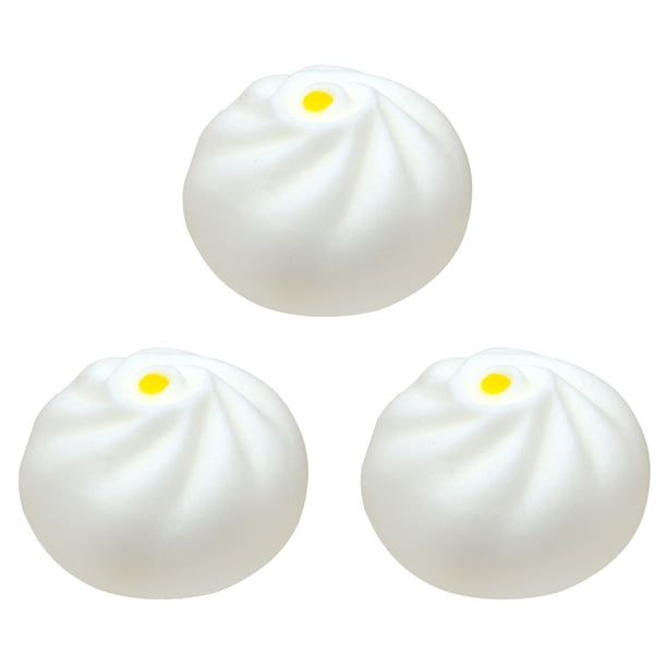 Simulation And Interesting Food Buns Tricky Exhaust Decompression Toy