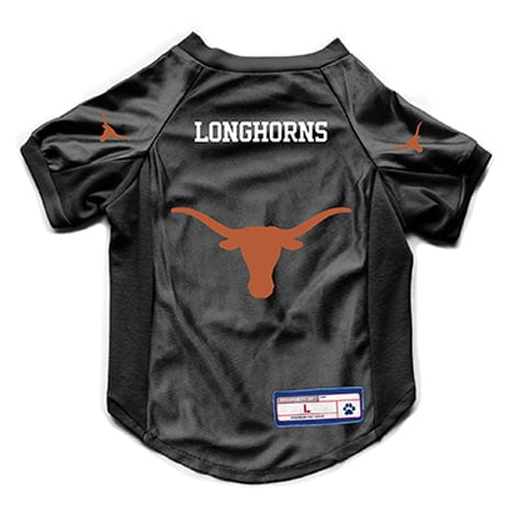 Small Littlearth NCAA Texas Longhorns Pet Stretch Jersey