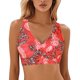 thumbnail image 1 of MKLEKYY Trajes De Baño Dama Women Lace Up Swimwear Tops Underwire Full Coverage Bikini Top Push Up Swim Crop Top Tie Back Bathing Suit Tops, 1 of 6