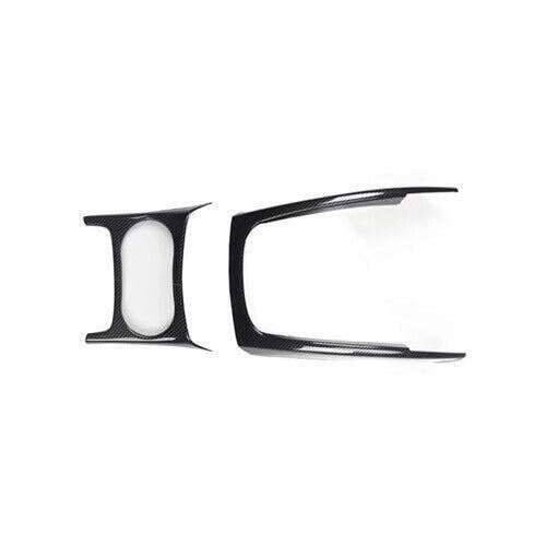 ABS Carbon Fiber Style Central Console Gear Shift F for Ram e Trim for Audi Q5 09-17