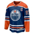 thumbnail image 2 of Men's Fanatics Connor McDavid Royal Edmonton Oilers Home Breakaway Jersey, 2 of 3