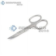 OdontoMed2011 Professional Cuticle Manicure Pedicure Nails Curved Scissor 3.5" New