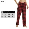 thumbnail image 2 of Pantalones de pijama para mujer Ropa de dormir Pijamas de cuadros escoceses de búfalo, 2 of 5