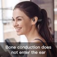 thumbnail image 3 of Methold Auricular de conducción ósea portátil inalámbrico compatible con Bluetooth 5,0 profesional ciclismo correr conducción deporte Cables de audio/vídeo Negro, 3 of 6