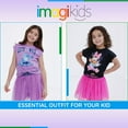 thumbnail image 3 of Disney Minnie Mouse Boxy Drop Shoulder T-Shirt and Mesh Tulle Skort Toddler to Big Kid, 3 of 5