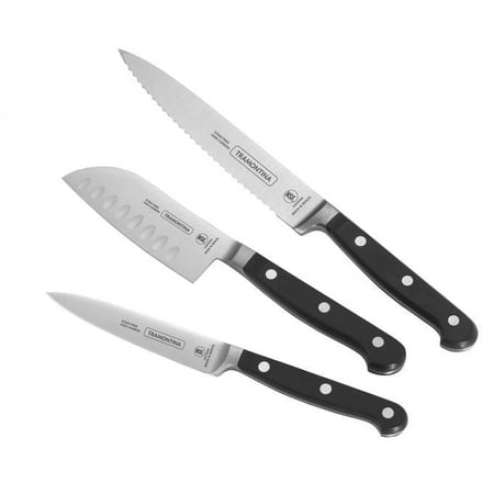 Tramontina 3 Pc Kitchen Knife Set Walmart Com
