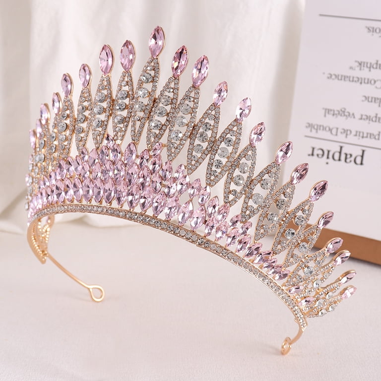 ERDOUY Wedding Tiara for Bride Princess Tiara Headband  display picture 1