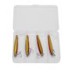 thumbnail image 1 of 4 Uds. Señuelos de pesca de agua salada profunda de 15g, señuelos de pesca de pececillo 3D de agua salada, Swimbait (dorado), 1 of 2