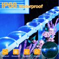 thumbnail image 3 of Luces de Cuerda Ollny 10m 100 LED Azul USB IP68 Impermeable, 3 of 6