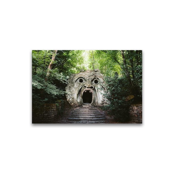Orcus Mouth Sculpture Poster -Image by Shutterstock