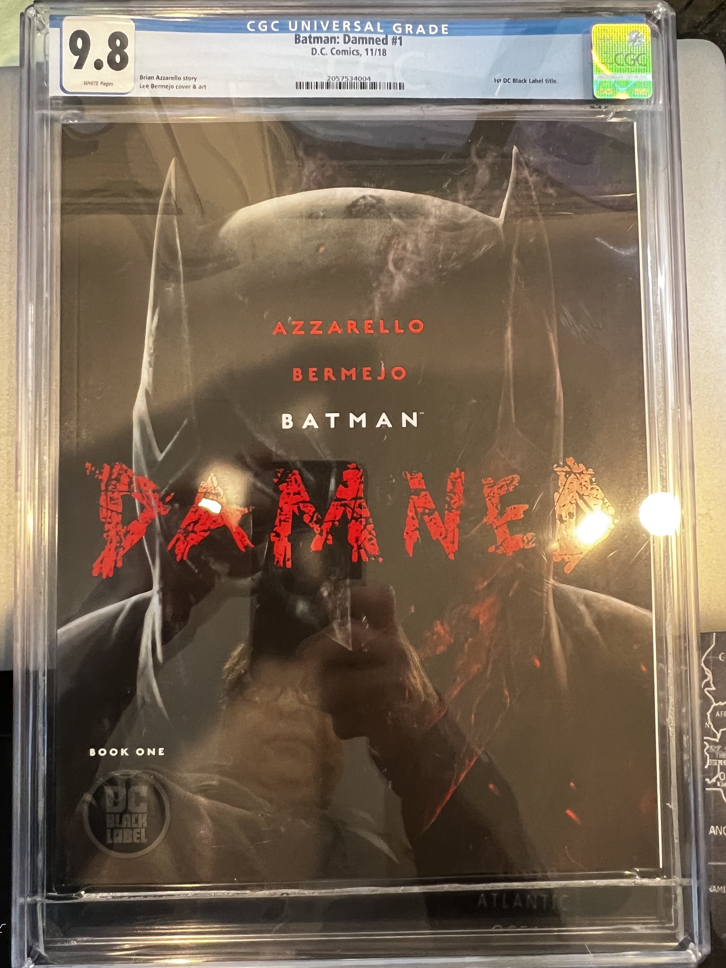 Batman Damned #1 Bermejo Cover