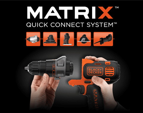 BLACK+DECKER™ BDCDMT120C 20V MAX* MATRIX™ Lithium Cordless Drill 