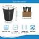 thumbnail image 2 of Easyworkz Juego de tazas de espresso de acero inoxidable con aislamiento de doble pared, 75 ml, 2 of 8
