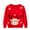 Red, variant on Knitted Cardigan Sweater For Kids Toddler Boys Girls Christmas Cartoon Sweater Long Sleeve Warm Knitted Pullover Knitwear Xmas Tops