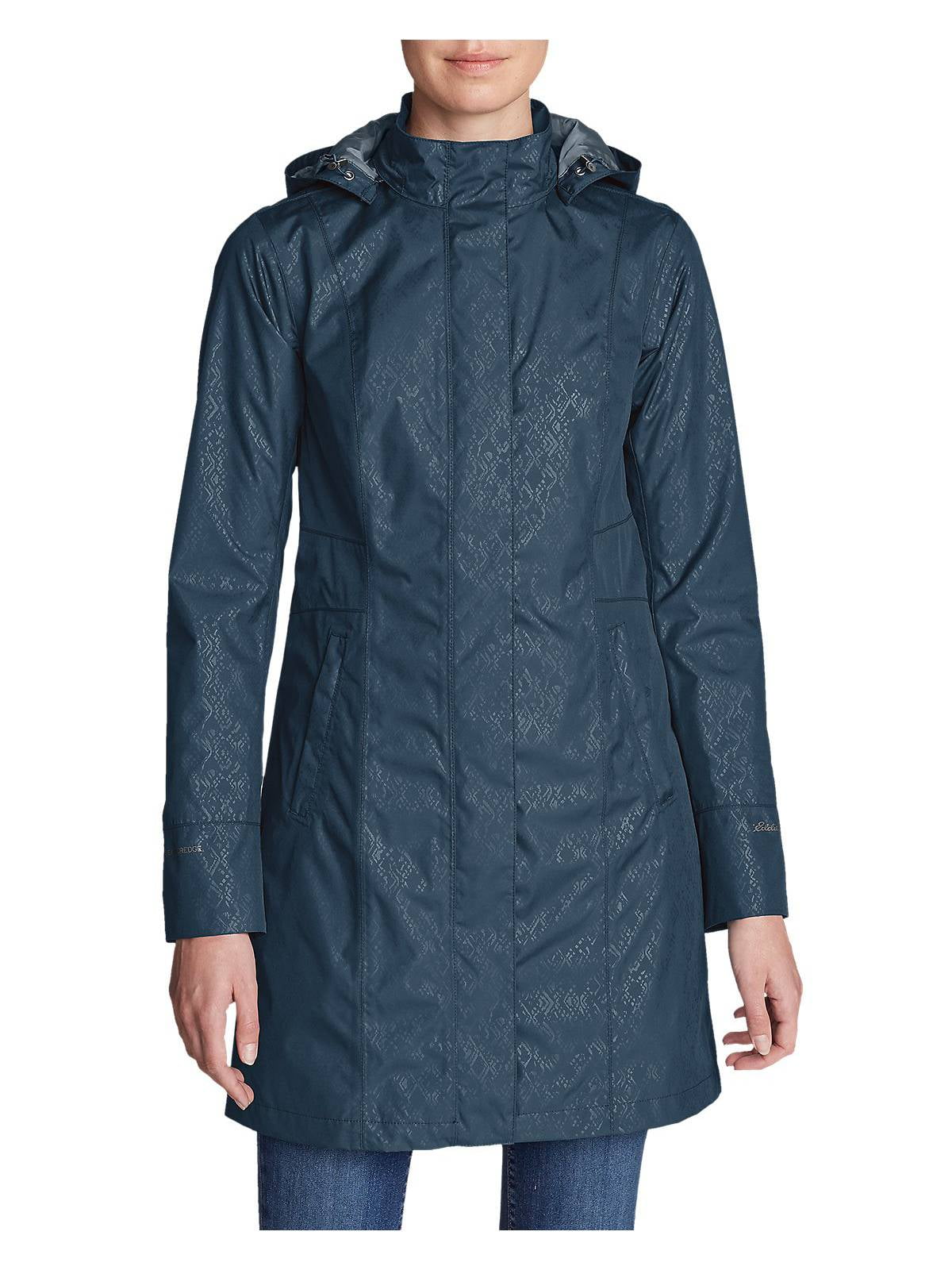 girl on the go insulated trench coat