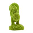 thumbnail image 2 of Nituyy Easter Moss Rabbit Statue Artificial Turf Grass Bunny Sequin Covered Rabbit Bunny Decor for Easter Fairy Gardens, 2 of 8