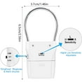 thumbnail image 2 of Vensio Alarme de Poignée de Porte Super Forte 115 dB, Dispositif de Sécurité Antivol Sans Fil avec 3 Réglages Réglables pour Hôtel et Maison, 2 of 9