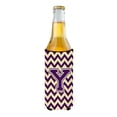 thumbnail image 2 of Carolines Treasures CJ1058-YMUK Letter Y Chevron Purple and Gold Ultra Beverage Insulators for slim cans  Slim Can, 2 of 2