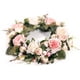 thumbnail image 4 of Guirnalda de peonías artificiales, corona de flores de seda artificial - Decoración para el hogar / fiesta / boda Ofspeizc QH-889, 4 of 6