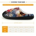 thumbnail image 2 of Kids Power Rangers Slippers Boys Girls Non-Slip Fuzzy House Slippers Warm Soft Plush Winter House Shoes Slip-On Shoes, 2 of 7