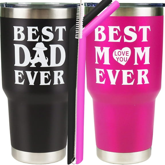 Meant2Tobe | Mom And Dad Tumbler Setmom And Dad Tumblergifts For Mom And Dad