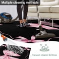 thumbnail image 5 of Valentine's Day Outdoor Rug for Patio/Deck/Porch, Non-Slip Large Area Rug 3 x 5 Ft, Pink Bowknot Ribbon on Black Mother's Day Indoor Outdoor Rugs Washable Area Rugs, Camping Rug Carpet Runner, 5 of 8