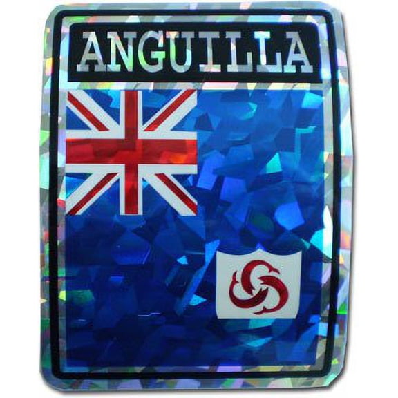 Anguilla Reflective Decal