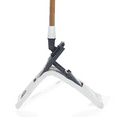 thumbnail image 3 of Full Circle Mighty Mop 2-in-1 Wet/Dry Mop - Bamboo with Washable Microfiber Head - Gray & White, 3 of 12
