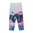thumbnail image 4 of Daiia Vintage Camera Splash Art Women's Sleep Pant with Pockets and Drawstring,Pajama Pants-Small, 4 of 9