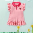 thumbnail image 4 of Wavsuf Toddler Girls Casual Dresses Summer Pink Dresses Size 4Y, 4 of 8