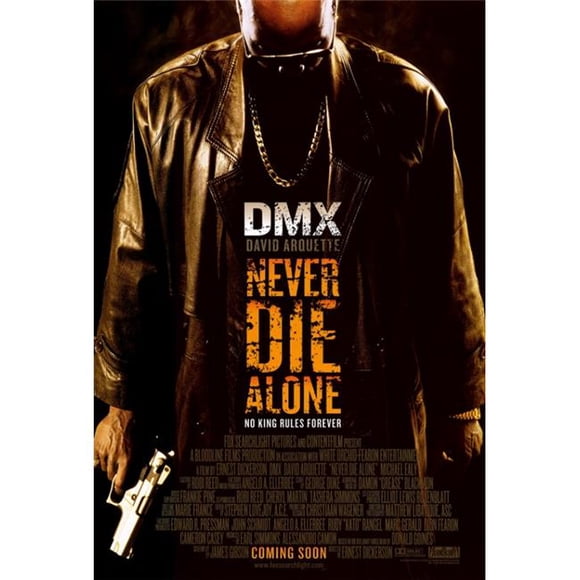 Posterazzi MOVIH0699 Never Die Alone Movie Poster - 27 x 40 in.