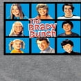 thumbnail image 3 of The Brady Bunch TV Show - Classic Hollywood Squares - Family - Toddler And Youth Girls Raglan Graphic T-Shirt, 3 of 5