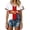 Z2Red, variant on Womens England Graphic V Neck T Shirt Football Fan Match Day Stadium Style Flag Patch Contrast Panel Team Spirit Short Sleeve Tops