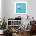 thumbnail image 4 of Art.com Egret II Art Print by Phyllis Adams, White Frame Wall Art, 38" x 38", 4 of 5
