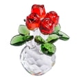 thumbnail image 3 of Adorno de arte para decoración de rosas, artesanía, cumpleaños, hogar, exhibición, decoración de automóviles, artesanía de cristal, mamá, papá,, 3 of 9